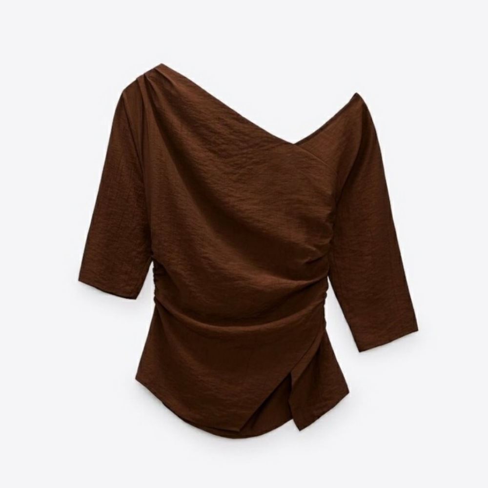 ZARA Asymmetrical top - Picture 5 of 11